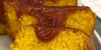Receita de Bolo de Cenoura com Flocos de Milho | Amo Receita
