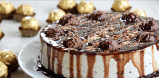 Receita de Cheesecake de Ferrero Rocher | Amo Receita