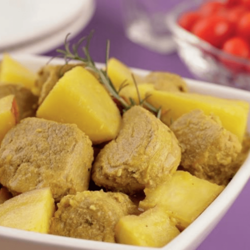 Receita de Filé-Mignon Suíno com Batata-Doce e Alecrim na Pressão | Amo Receita