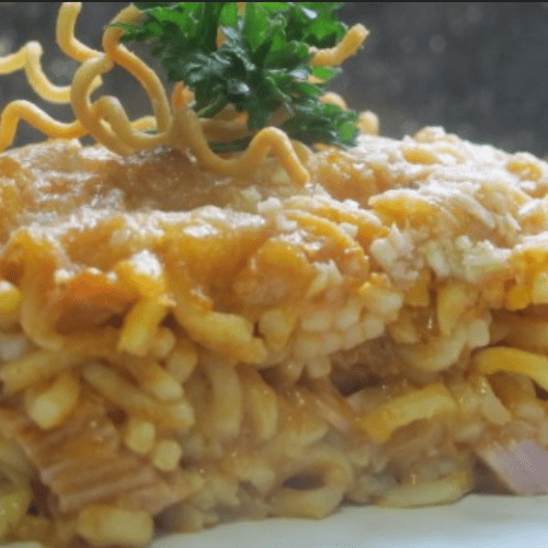 Receita de Lasanha de Macarrão Instantâneo | Amo Receita