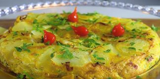 Receita de Omelete de Batata Frita | Amo Receita