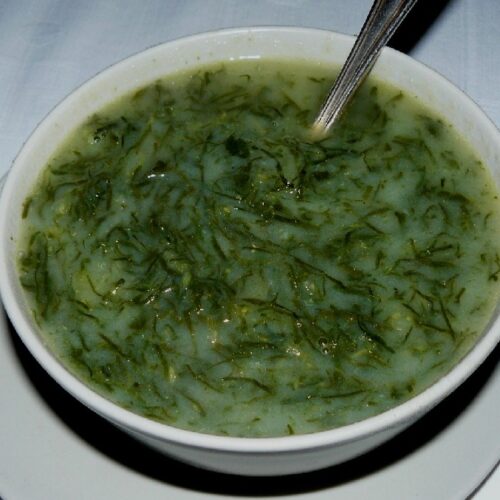 Receita de Caldo Verde com Folhas de Couve-Flor | Amo Receita