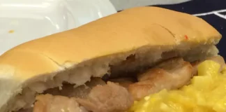 Receita de Sanduíche de Pernil com Gueroba e Pequi | Amo Receita