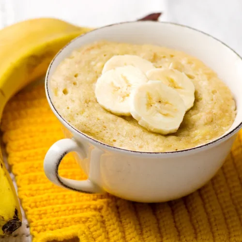 Receita de Bolo de caneca de banana | Amo Receita