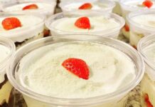 Receita de Bolo no Pote sabor 4 Leites. | Amo Receita