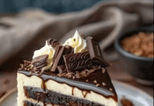 Receita de Cheesecake de Chocolate Alemão sem Forno | Amo Receita