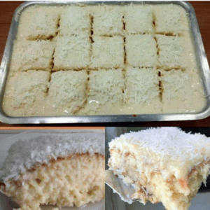 Receita de Bolo gelado de coco | Amo Receita