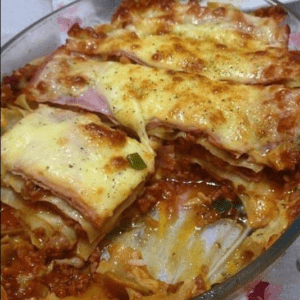 Receita de LASANHA DE CARNE MOÍDA | Amo Receita