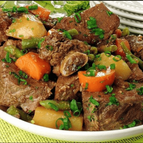 Receita de Costela com legumes | Amo Receita