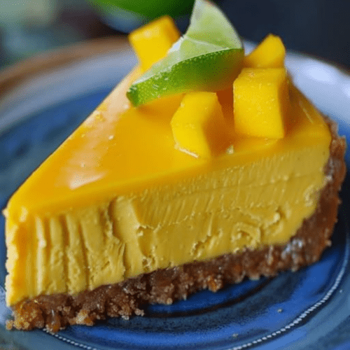 Receita de Cheesecake de Manga e Limão | Amo Receita