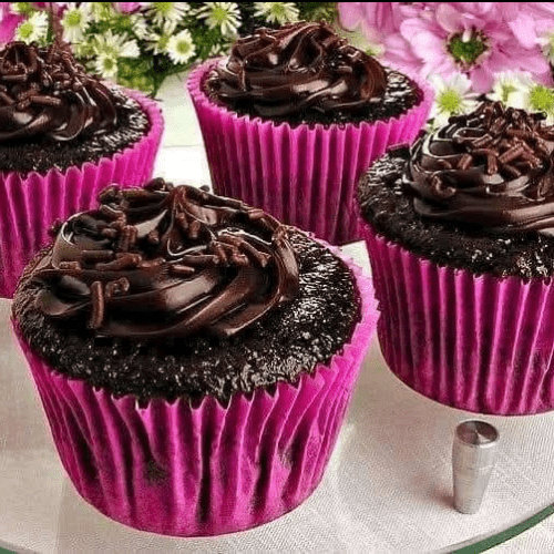 Receita de Cupcake de brigadeiro | Amo Receita