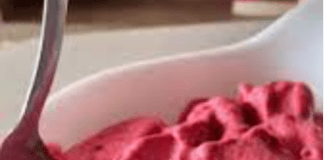 Sorvete de banana com morango e amora Receita de | Amo Receita