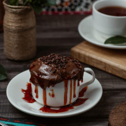Receita de Bolo de caneca de chocolate | Amo Receita
