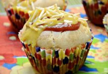 Receita de Cupcake hot dog | Amo Receita