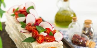 Receita de Pão salgado com frango e vegetais | Amo Receita