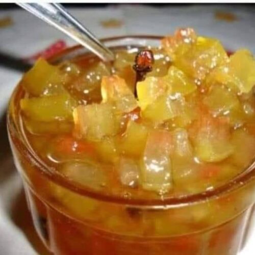 Receita de Doce de casca de Melancia | Amo Receita