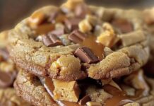 Receita de Cookies Butterfinger Caramel Crunch | Amo Receita