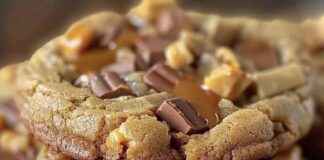 Receita de Cookies Butterfinger Caramel Crunch | Amo Receita