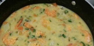 Receita de Caldinho de Camarão com Mandioquinha | Amo Receita