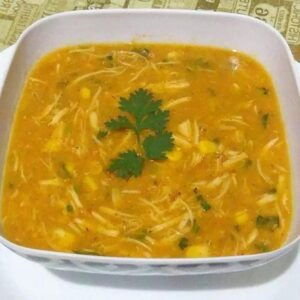 Receita de Caldo de Milho com Frango | Amo Receita