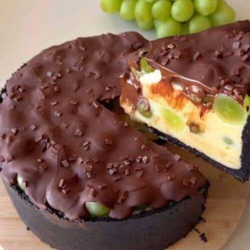 Torta bombom de uva | Amo Receita