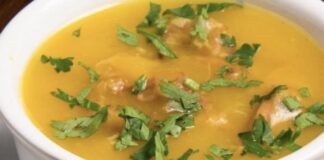 Receita de Caldo de mandioquinha | Amo Receita