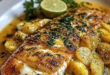 Receita de Peixe na Manteiga de Ervas com Limão | Amo Receita