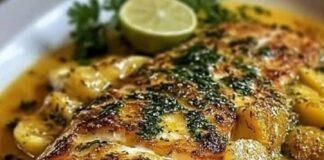 Receita de Peixe na Manteiga de Ervas com Limão | Amo Receita