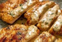 Receita de Filé de Frango Regado com Iogurte | Amo Receita