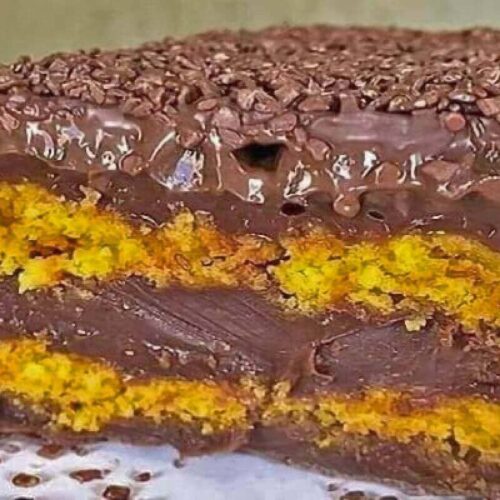 Receita de Bolo de cenoura recheado | Amo Receita