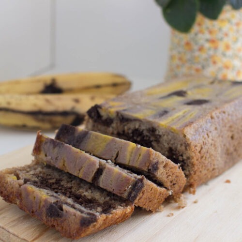 Receita de Bolo de banana mesclado | Amo Receita