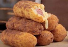 Receita de Receita de Empanado de Linguiça no Palito | Amo Receita