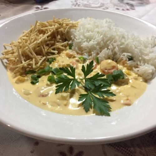 Receita de Estrogonofe de Camarão ~Strogonoff | Amo Receita