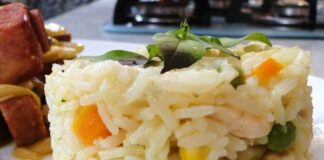 Receita de Receita de Arroz à Grega com Frango | Amo Receita