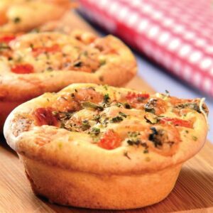 Receita de Receita de Muffin de Tomate e Gorgonzola | Amo Receita