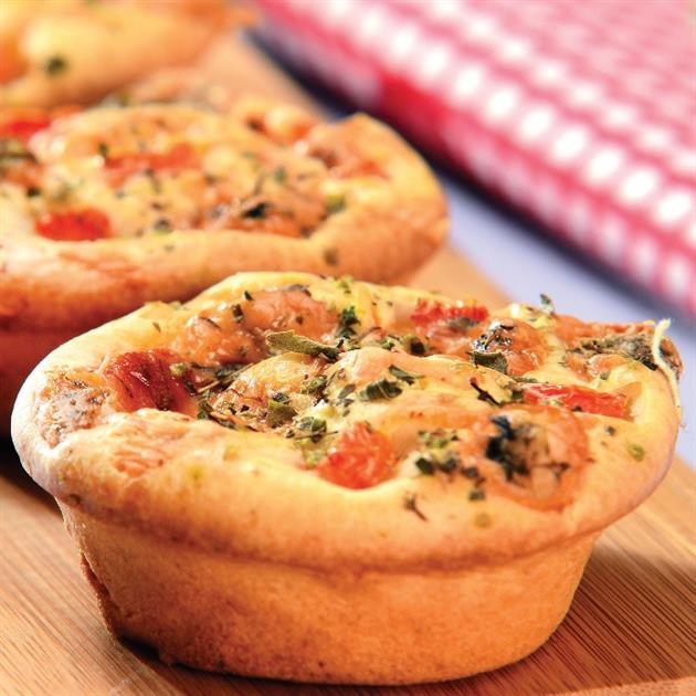 Receita de Receita de Muffin de Tomate e Gorgonzola | Amo Receita