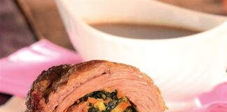 Receita de Receita de Picanha Recheada com Vegetais | Amo Receita