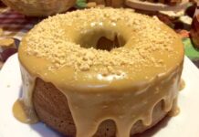 Receita de Bolo de Paçoca com Iogurte | Amo Receita