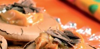 Receita de Receita de Suspiro de Chocolate com Doce de Leite | Amo Receita