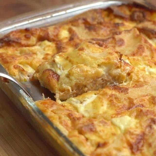 Receita de Torta de Frango com Requeijão de Liquidificador | Amo Receita