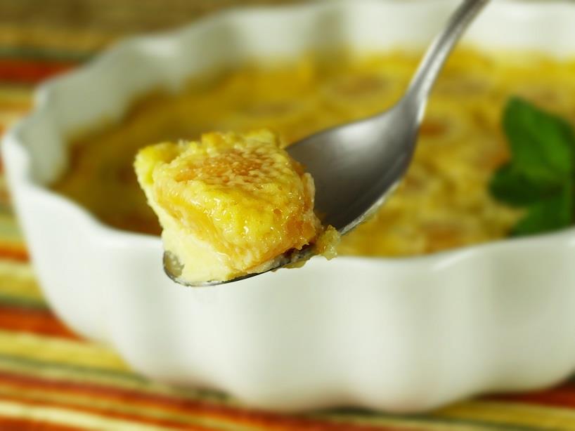 Receita de Torta de Pêssego e Leite de Coco | Amo Receita