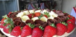 Receita de Taça da Felicidade de Creme e Morangos: | Amo Receita