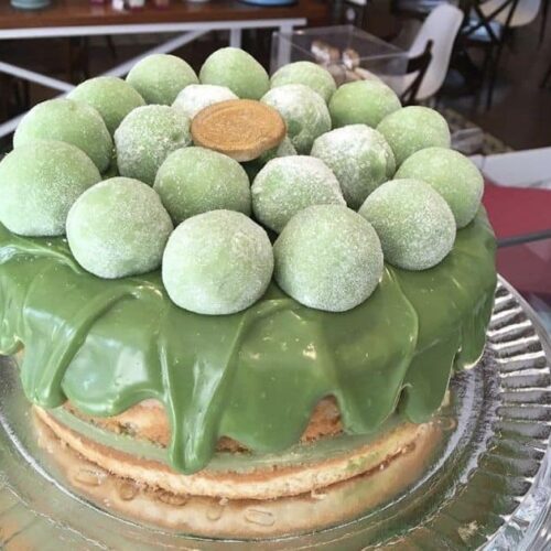 Receita de Naked Cake de pistache | Amo Receita