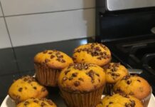Receita de Muffin com Gotas de Chocolate | Amo Receita