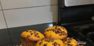 Receita de Muffin com Gotas de Chocolate | Amo Receita