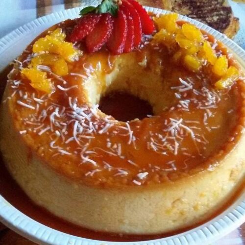 Receita de Pudim de Leite Ninho | Amo Receita