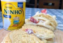 Receita de Rocambole de Ninho | Amo Receita