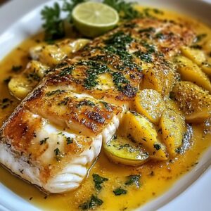Receita de Peixe na Manteiga de Ervas com Limão | Amo Receita