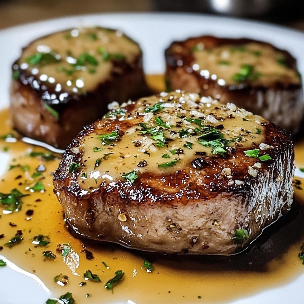 Receita de Filé Mignon Com Molho Cremoso De Mostarda E Parmesão | Amo Receita