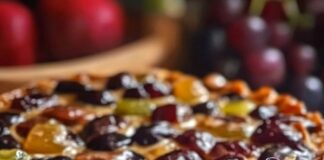 Receita de Bolo de Frutas Natalino | Amo Receita